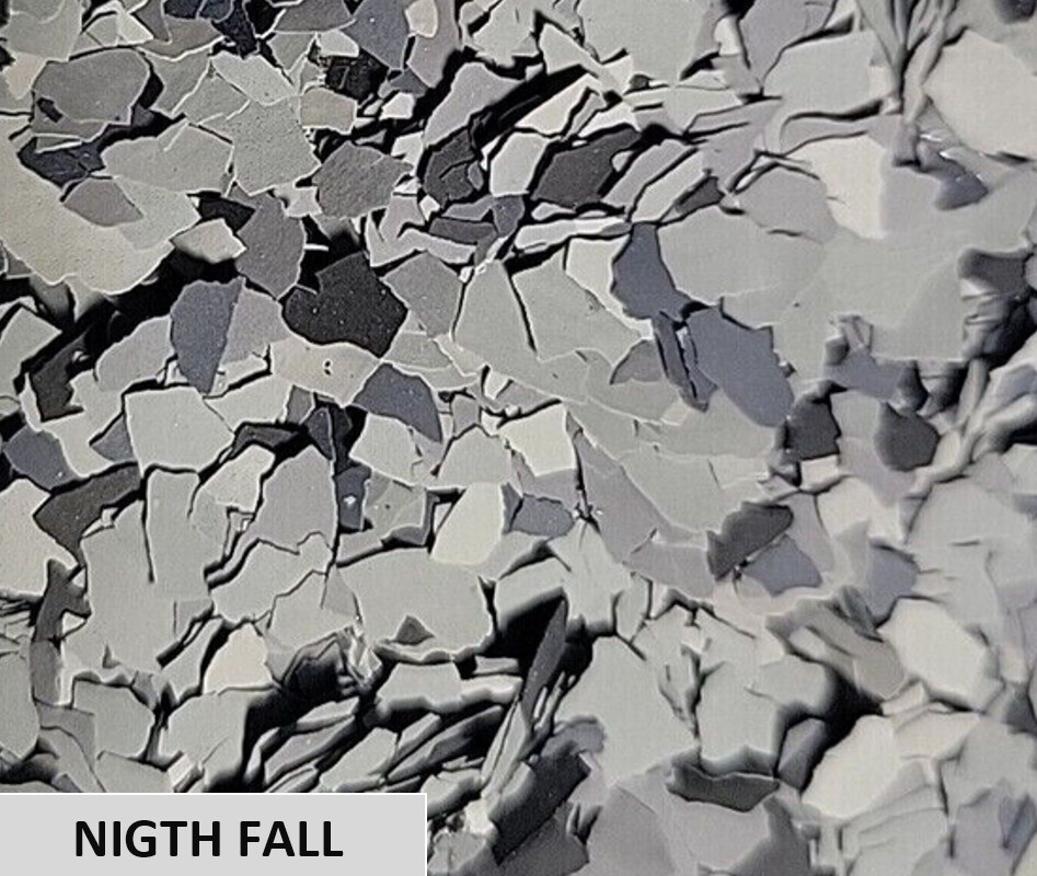 FLAKE Epoxy Floor Coating. 1/4 ONE POUND