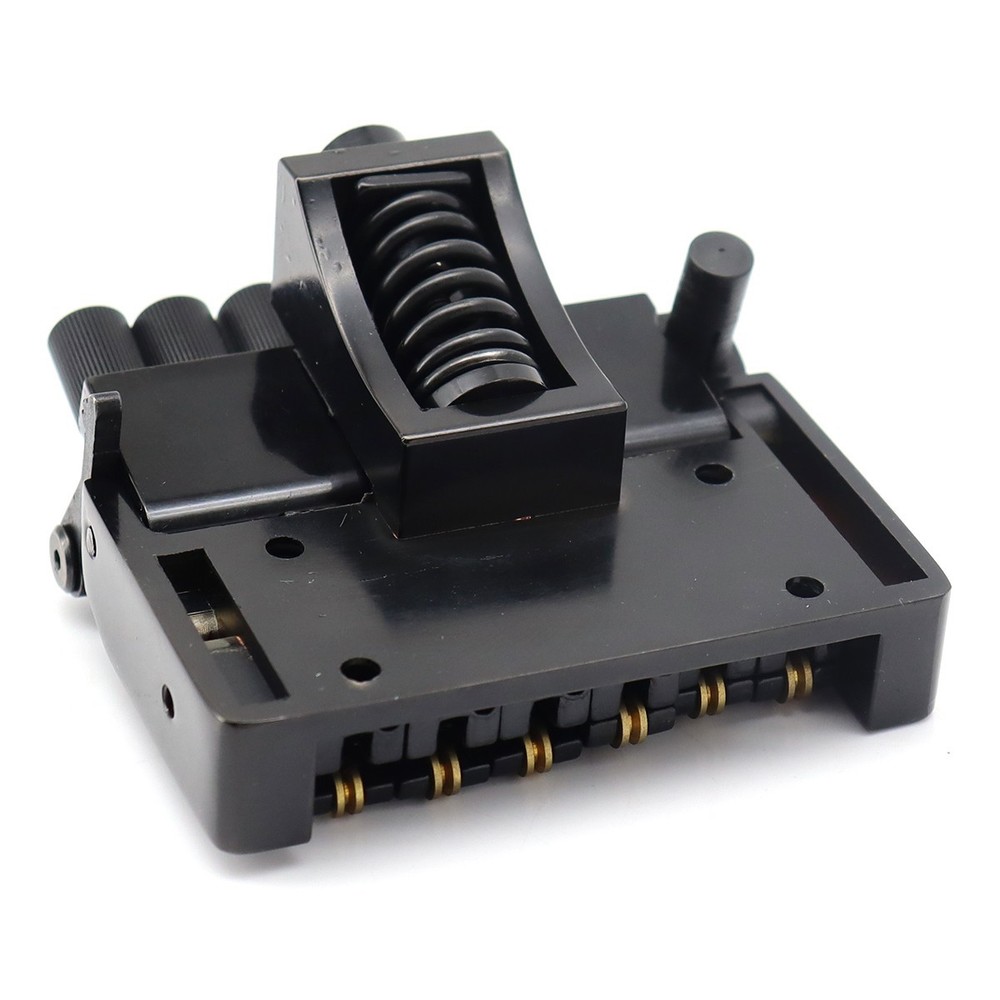 6 String Headless Electric Guitar Roller Tremolo Bridge with String Locks Black