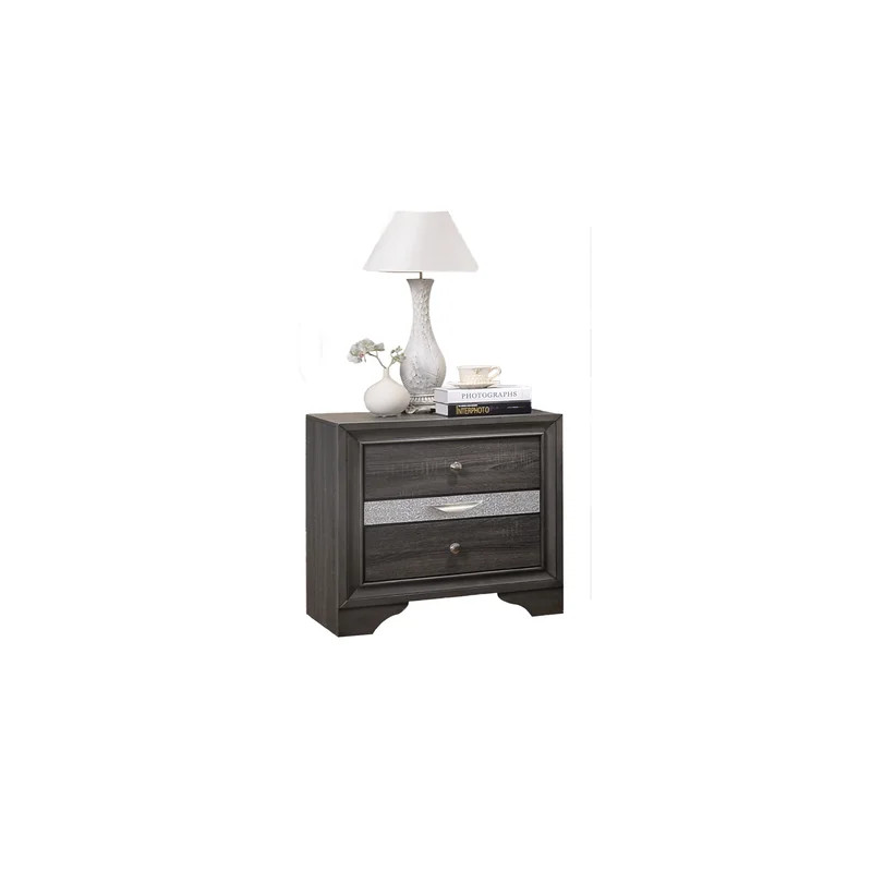 Matrix Nightstand Gray