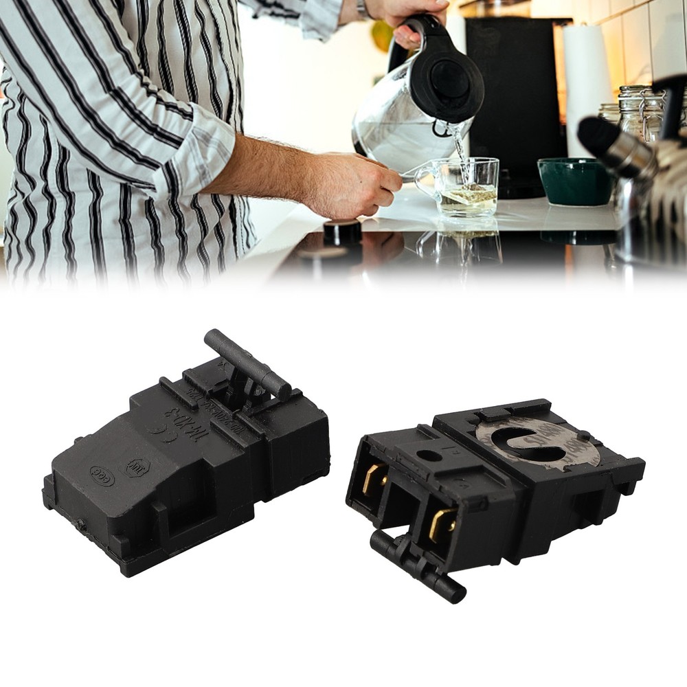 TMXD3 Electric Kettle Thermostat Switch Simple Structure Convenient (2PCS)