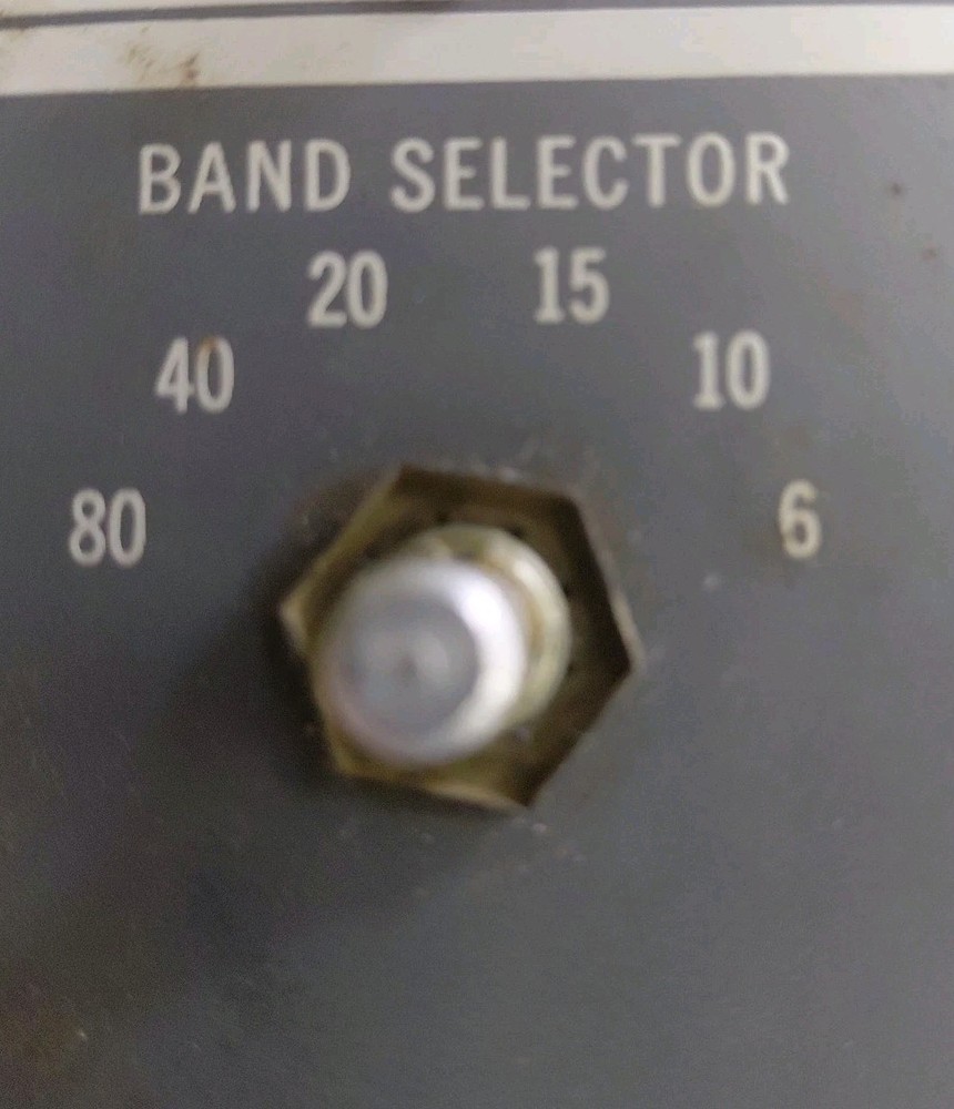 Hallicrafters HT-40  Band Sellector.