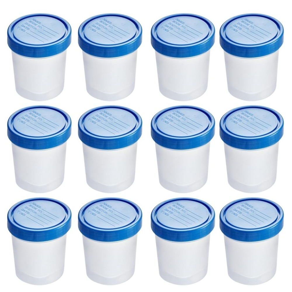 LabXcel Specimen Containers 120mL Polypropylene Screw Cap Jars