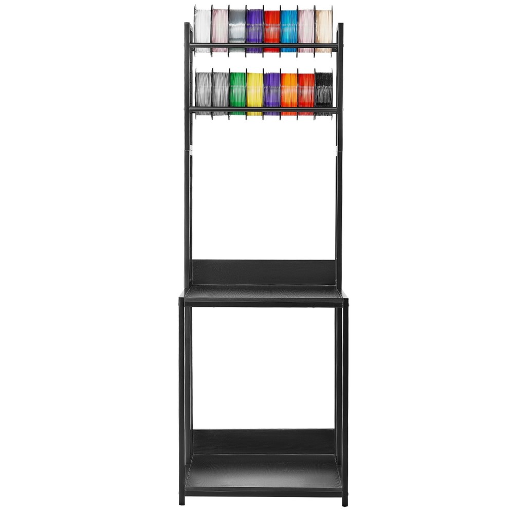 3D Printer Filament Storage Rack 4-Tier 3D Printer Stand with Storage