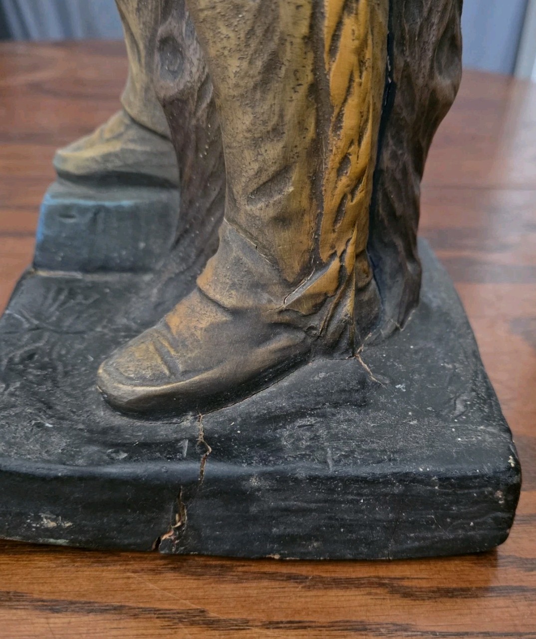 Vtg. 24" Alfco NY Cigar Store Indian Advertising Display, 1950s