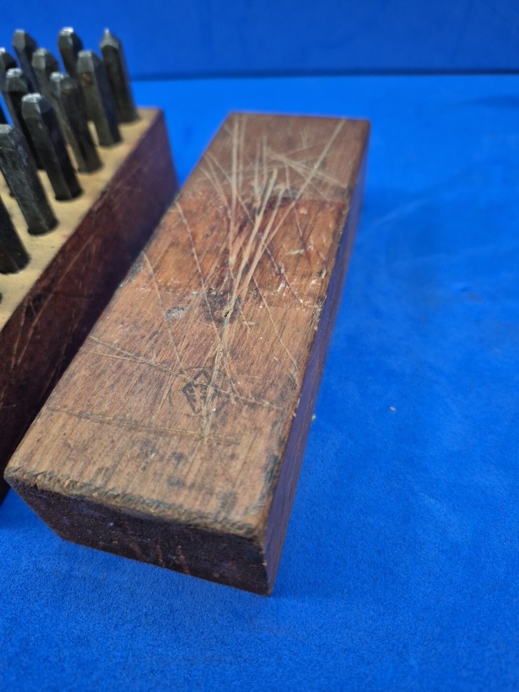 Millers Falls 1/8" Letter Stamp Set