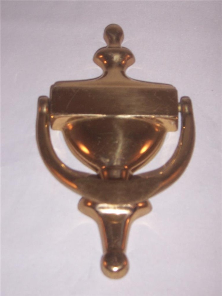 Solid Brass Engraveable door knocker
