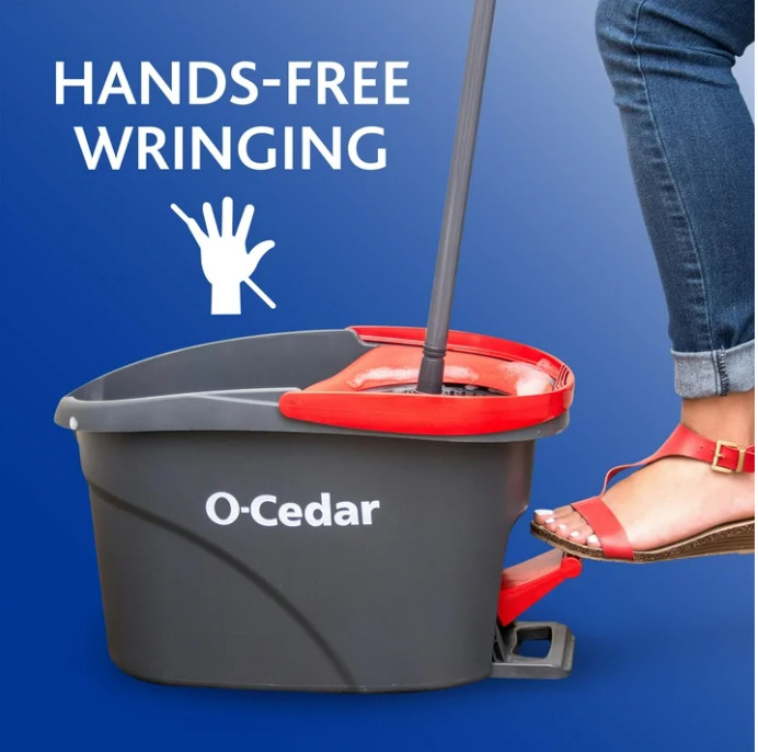 O-Cedar EasyWring Spin Mop & Bucket System
