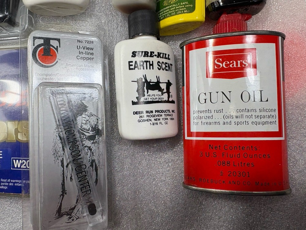 Large Lot Of Muzzleloader Accessories