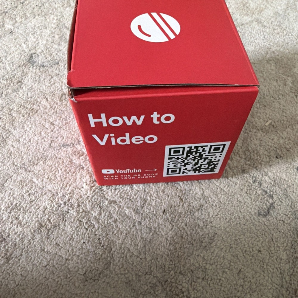 Boxbollen Original Red Ball NEW OPEN BOX
