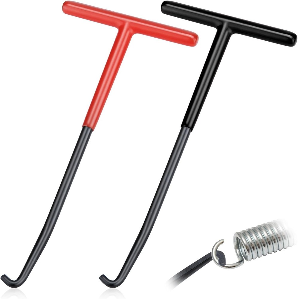 Lightweight and Durable Exhaust Spring Puller Tool - 2 PCS Motorcycle Accessory