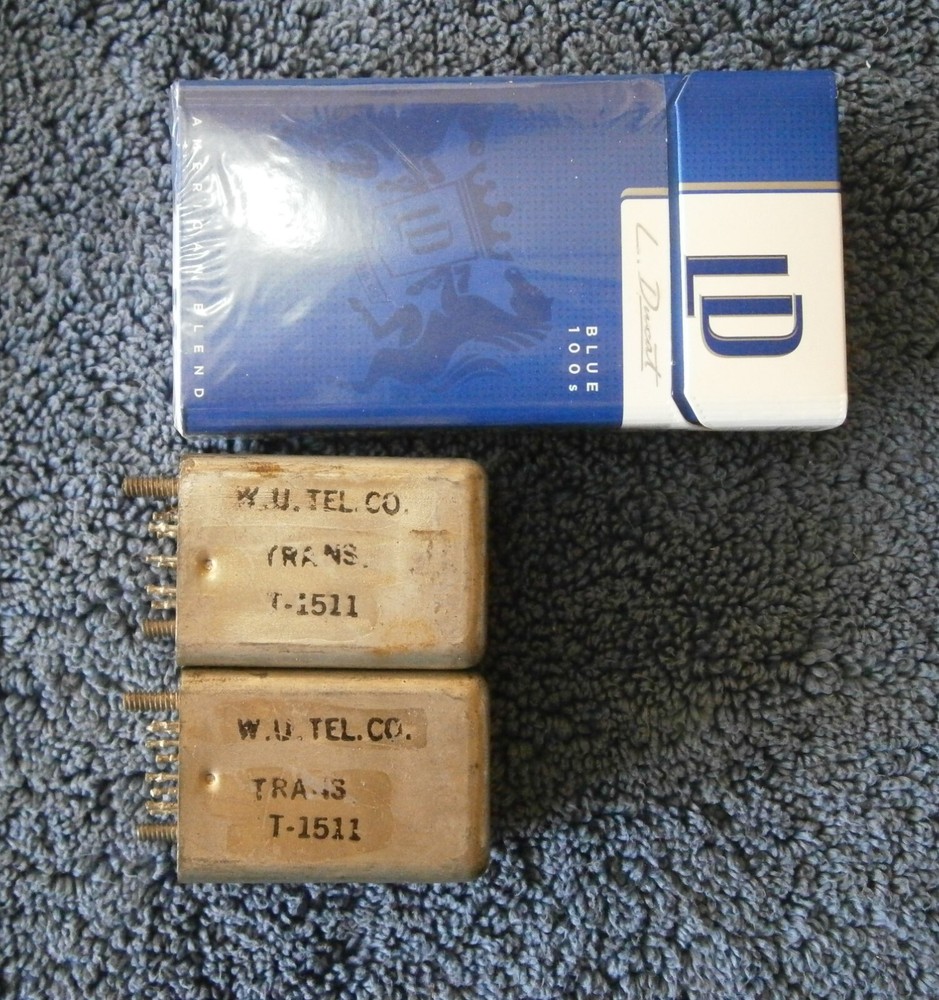 W.U. TEL. CO. T-1511 WESTERN UNION TRANSFORMER INTERSTAGE? INPUT? I DON'T KNOW