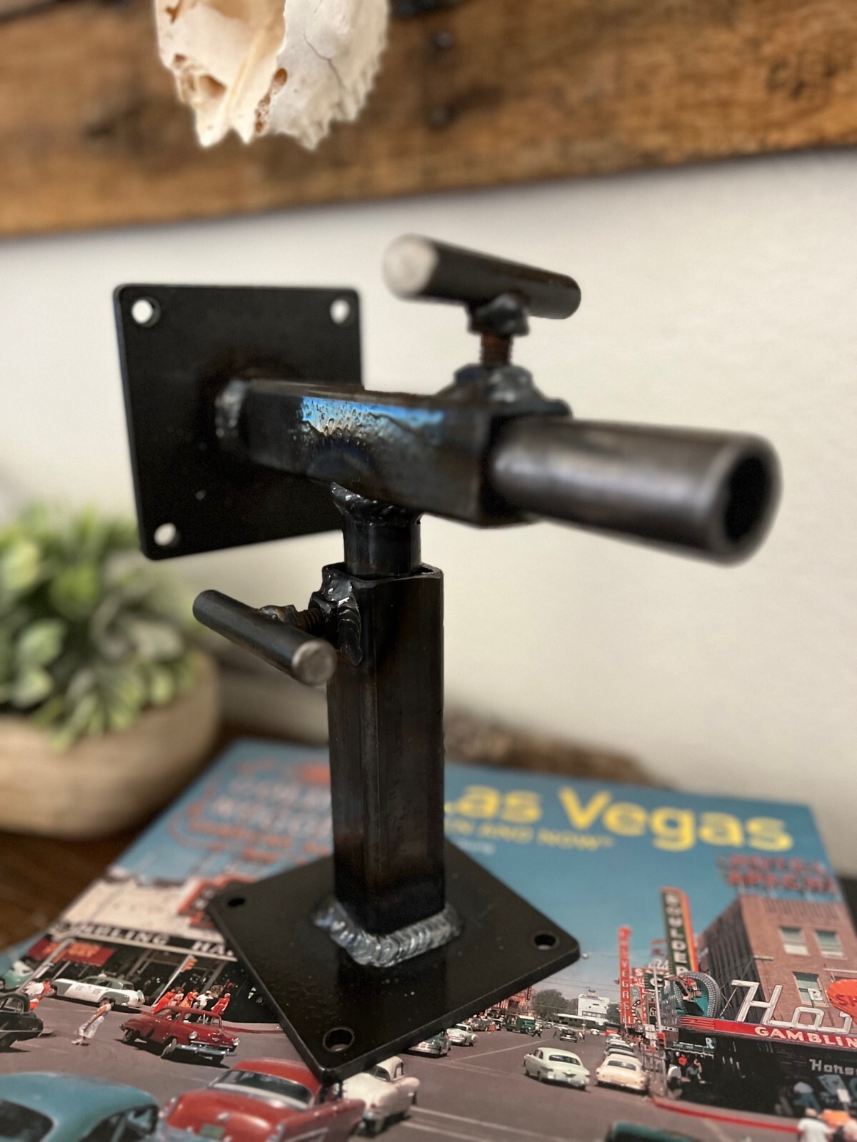 Taxidermy Stand 2 axis Mounting Stand sincitymetalworks