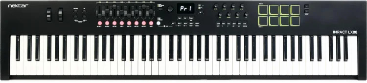 Nektar Impact LX88 mk3 MIDI Controller