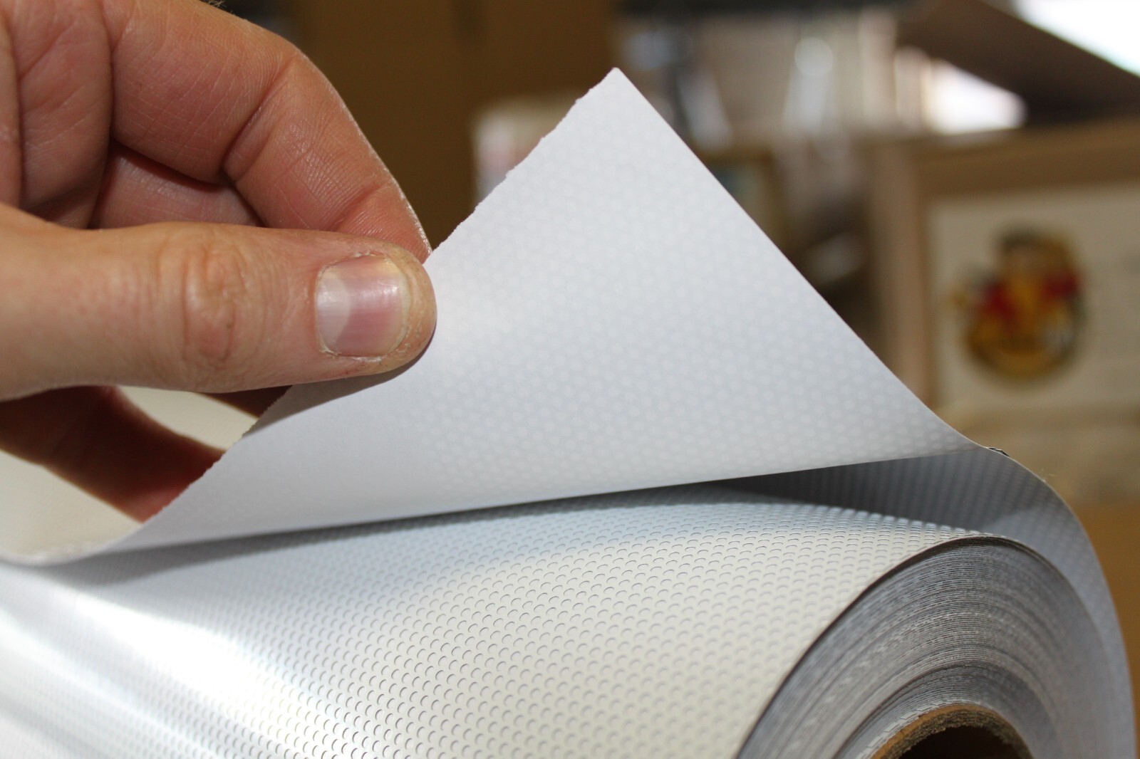 Window Perf Vinyl One-Way Vision Roll Solvent & Latex (Choose Size & Type)