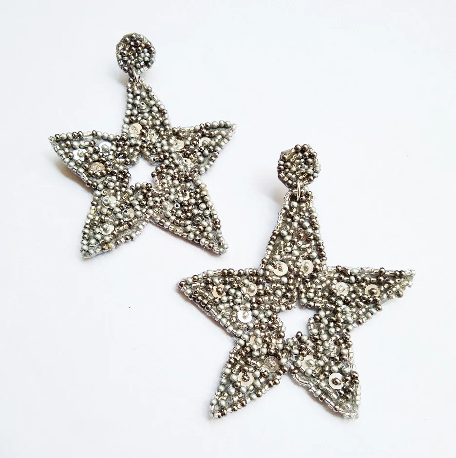 Novelty Star Beaded Earring
