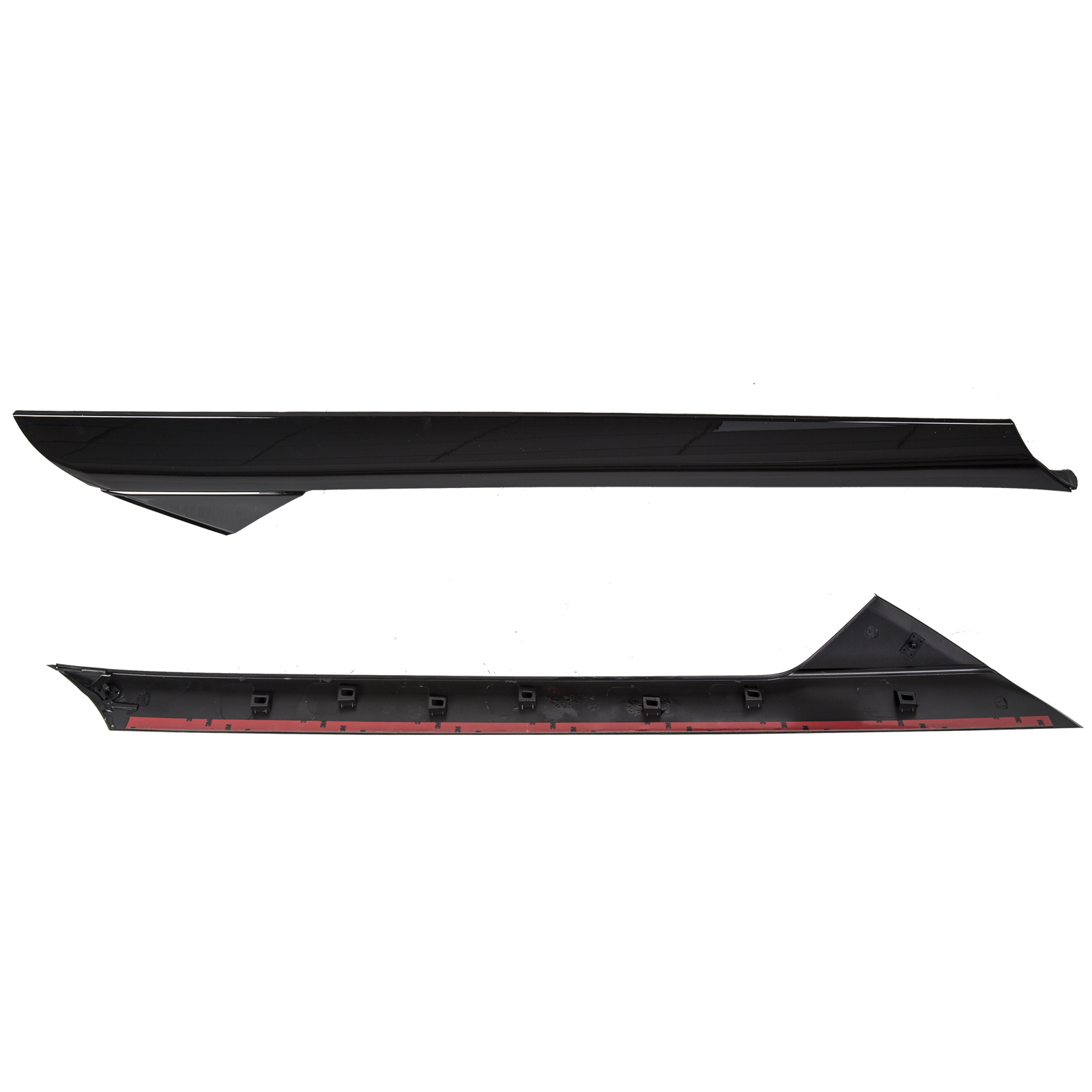 Fit 2011-2019 Ford Explorer Pair Windshield Outer Pillar Trim Molding Left Right