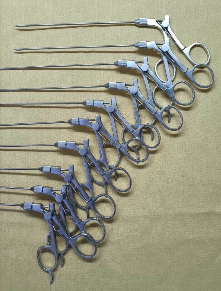 10pc Laparoscopic Port Closure/Suture Passer 2.5mm Endoscopy Reusable Instrument