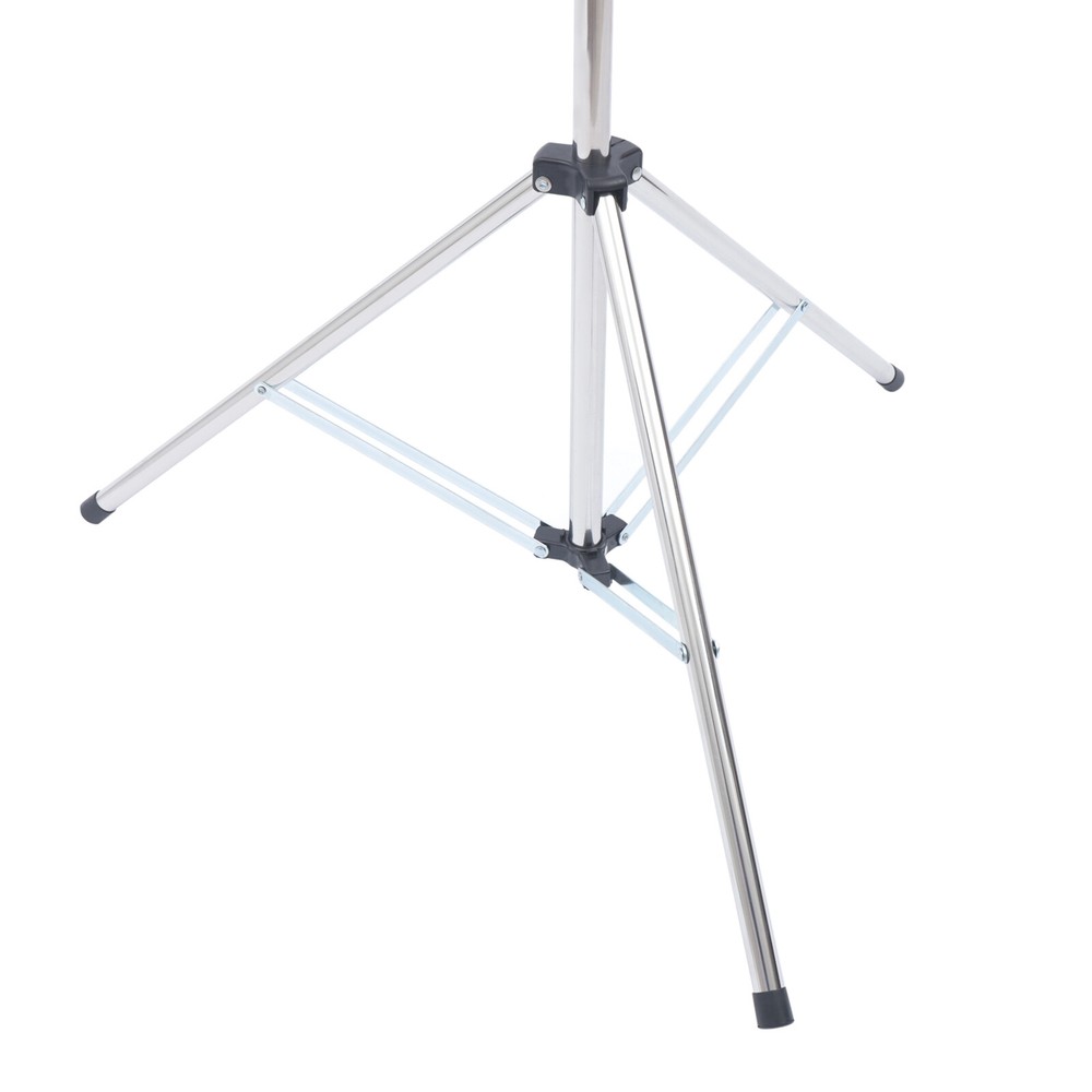 Portable Tripod Clothes Drying Rack - Foldable Metal Stand for Easy Use