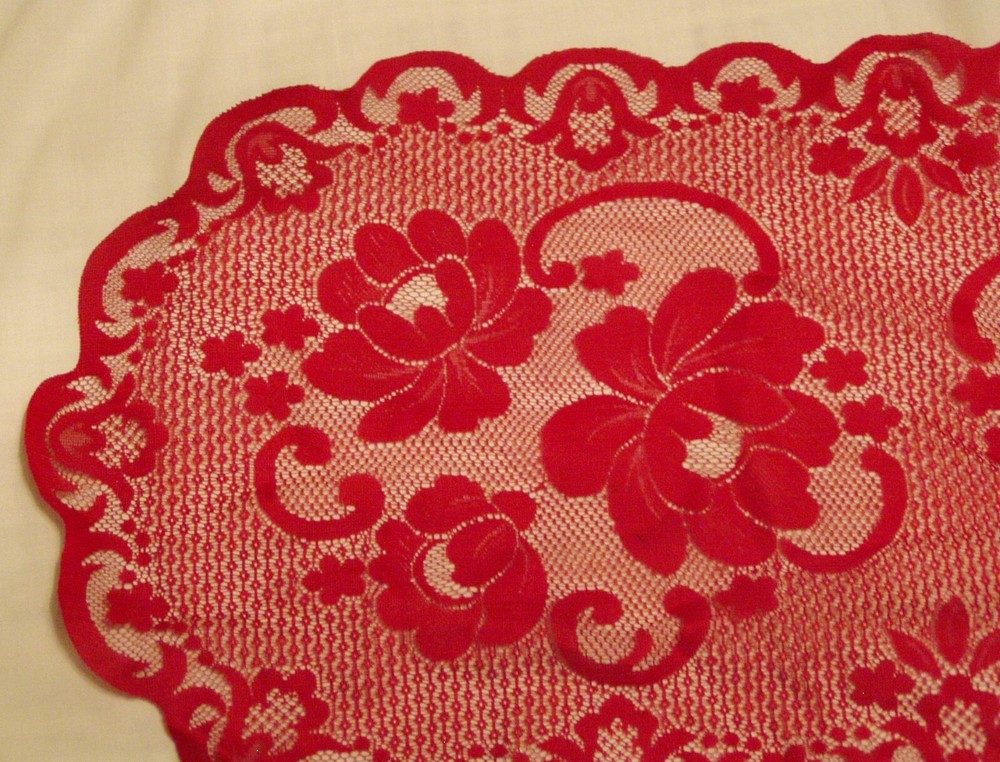 Red Table Scarf Runner
