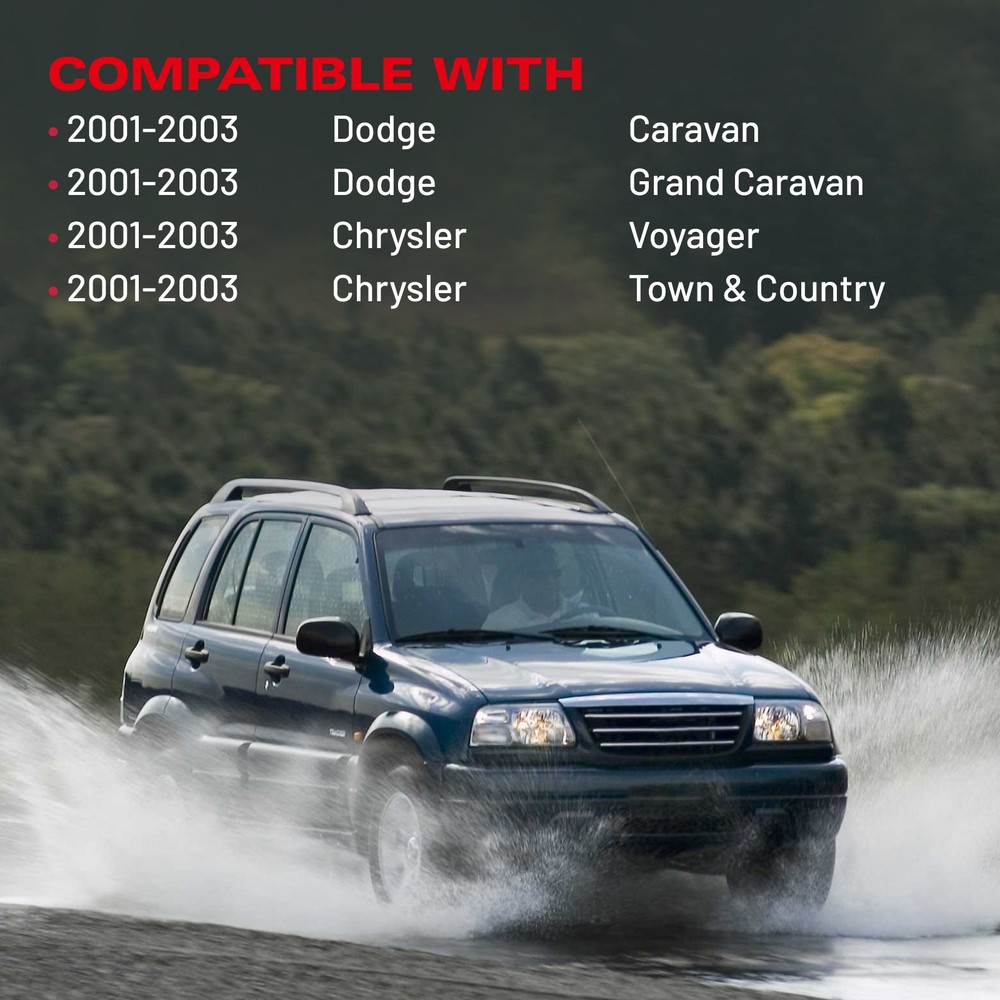 For Dodge Grand Caravan 2001-2003 Front Left Power Window Regulator with Motor