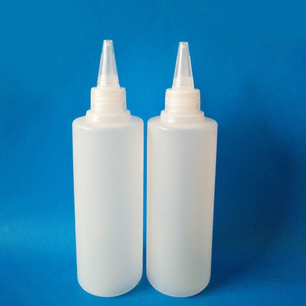 6 Pcs 250 Ml Plastic Squeeze Bottles Applicator Liquid Dispenser