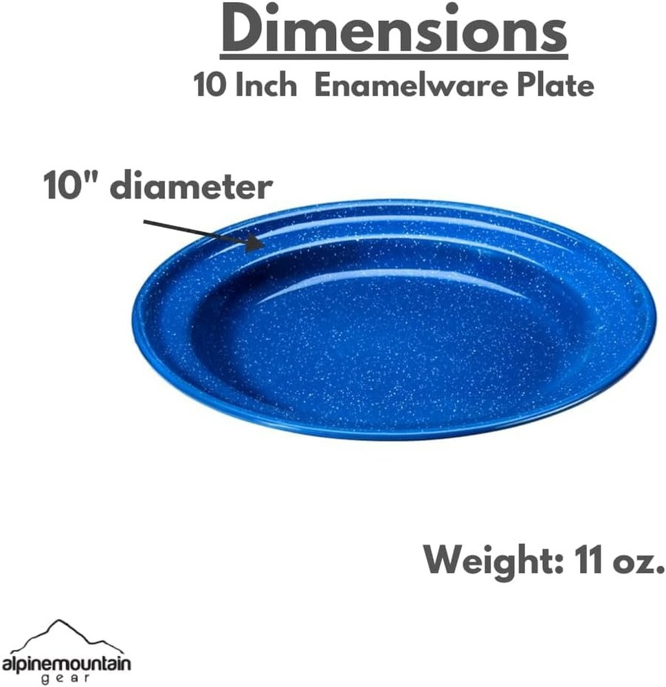 Enamelware for Camping and Backpacking - Camping Cookware Gear Essentials for...
