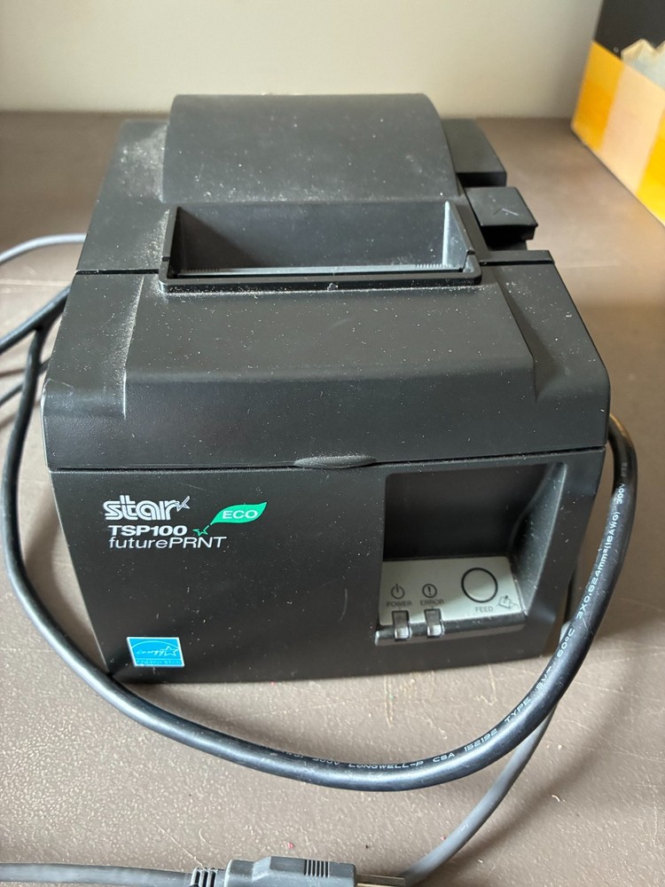 Star Micronics TSP100 Direct thermal POS Receipt Printer Ethernet - Black