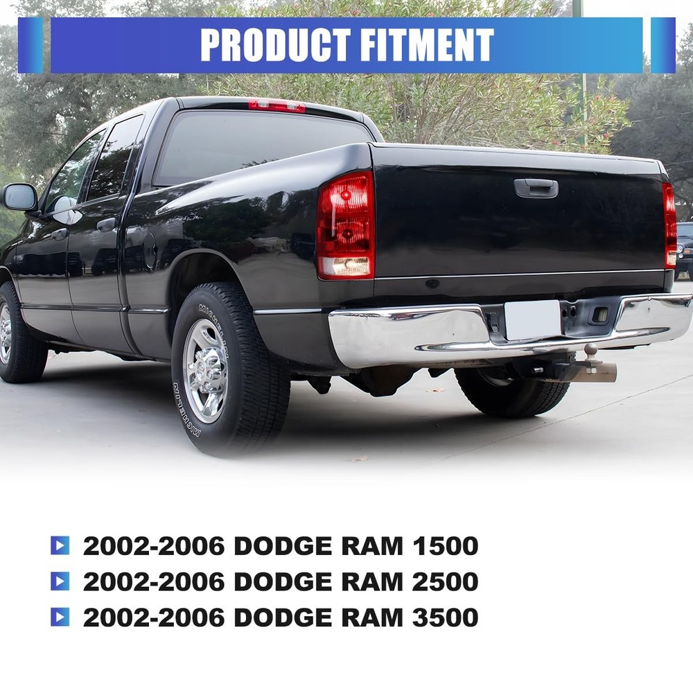 尾灯 Ram 1500 2500 3500 2002 - 2006 红色镜头