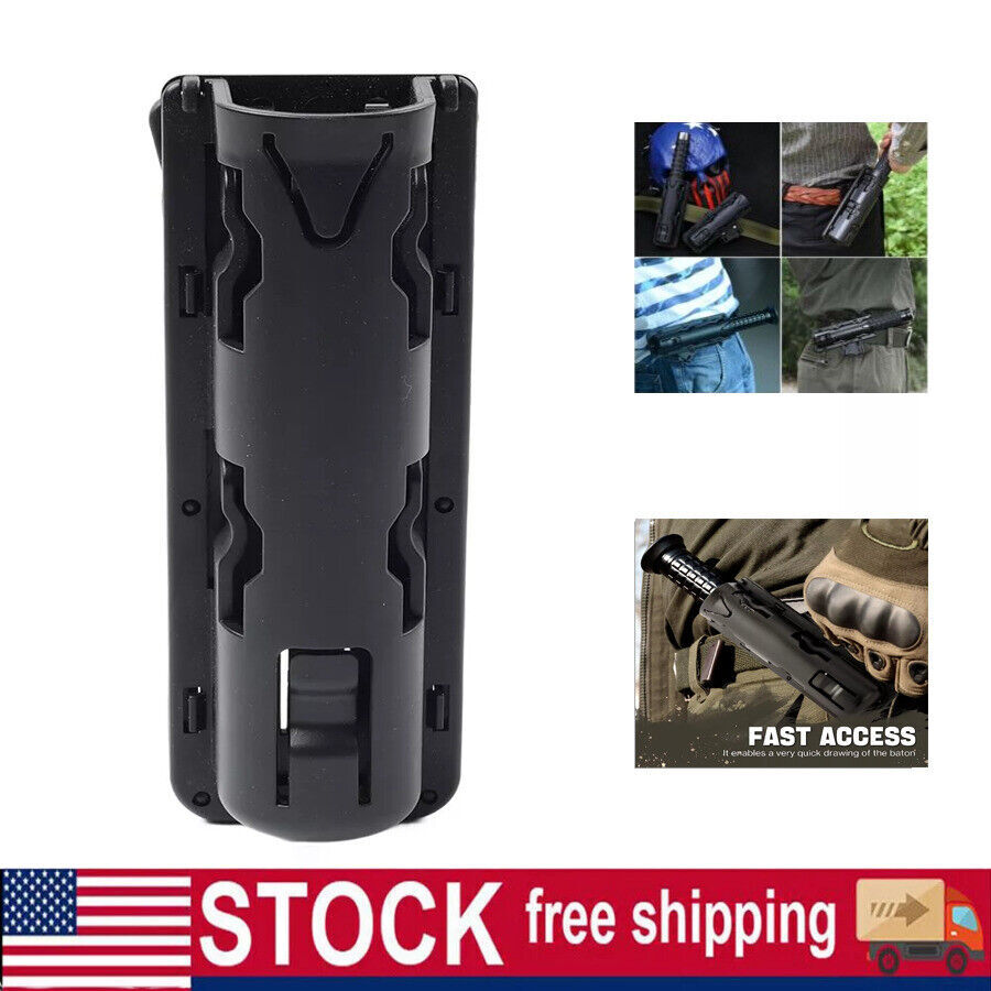 Baton Holder Universal 360 Degree Rotation, Versatile Tactical Flashlight Holder