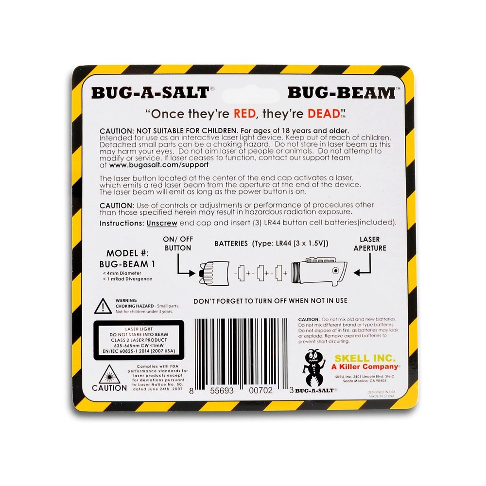 Damaged Box BUG-A-SALT Orange Crush 3.0 BUG-BEAM Combo