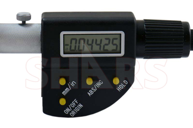 SHARS TOOLS 0-6"/152.4mm Electronic Depth Micrometer! #]