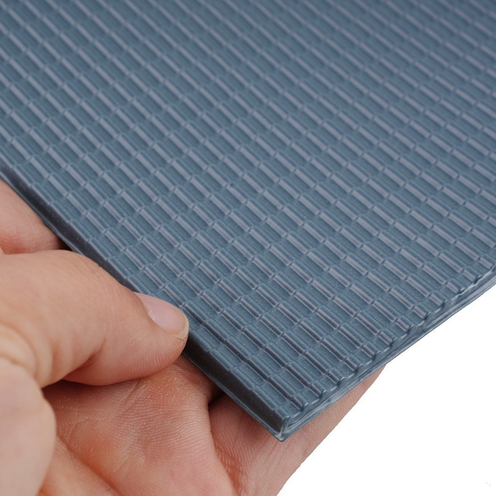 Model Tiles Simulation Environmental Art Good Texture Grey Blue O Scale
