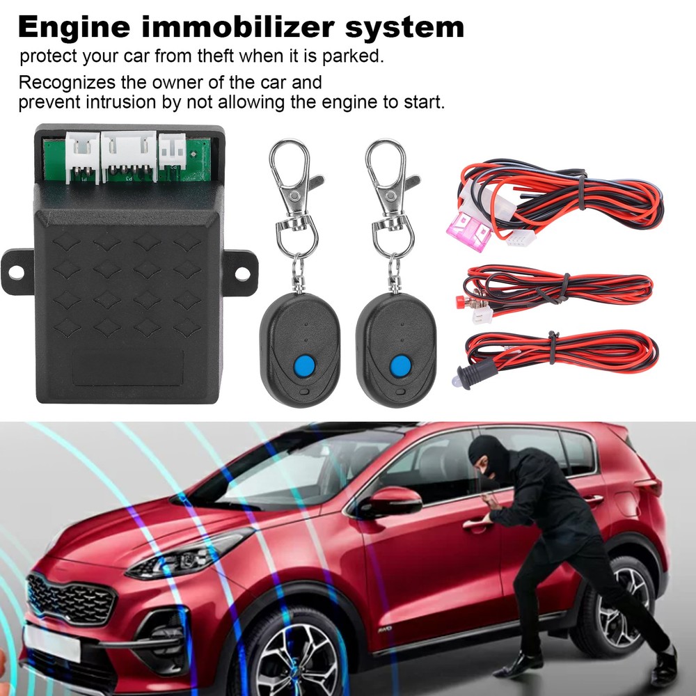 Intelligent Car Engine Immobilizer System Efficient Remote Anti-Theft For H RFMG