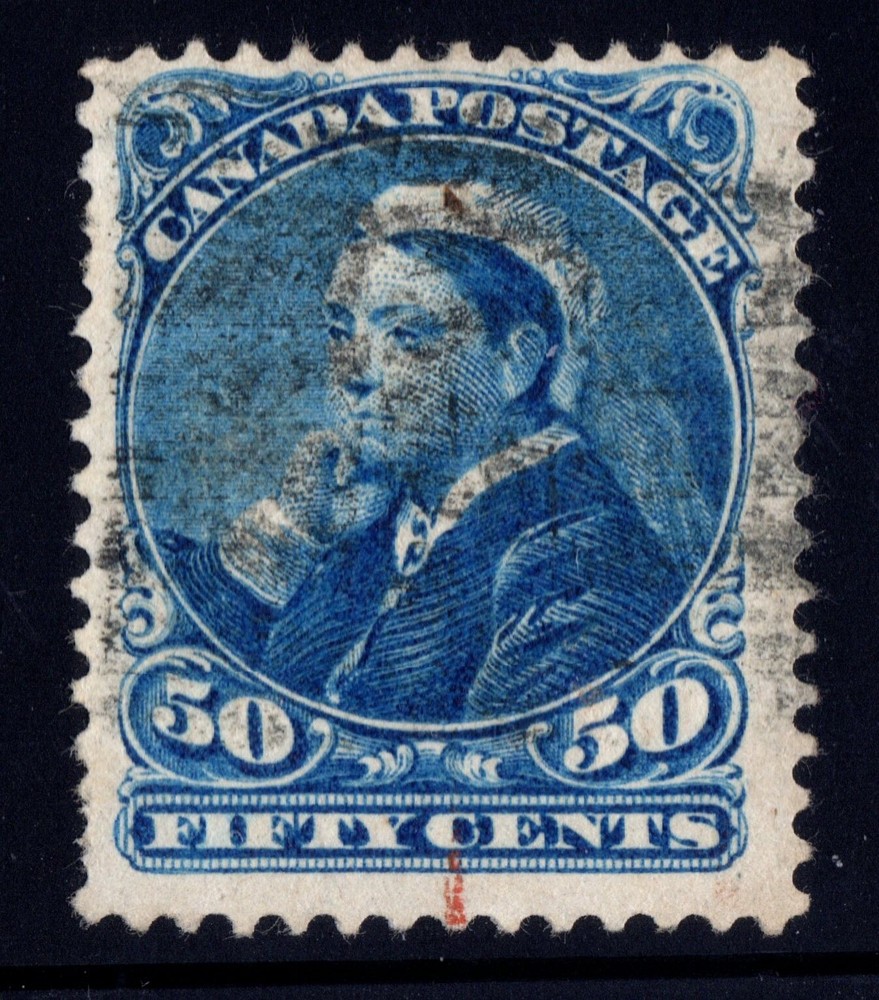 #47 Canada used well centered