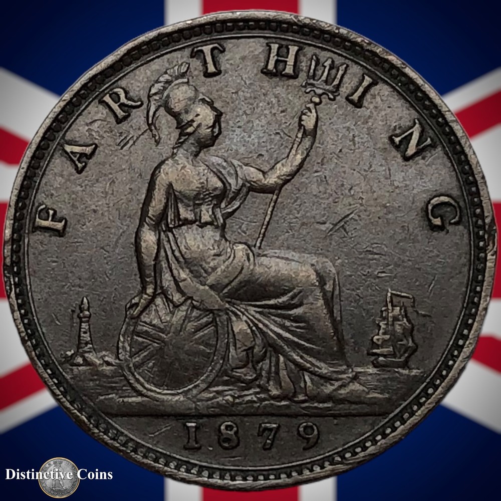 Great Britain 1879 Farthing 1/4d GB3815