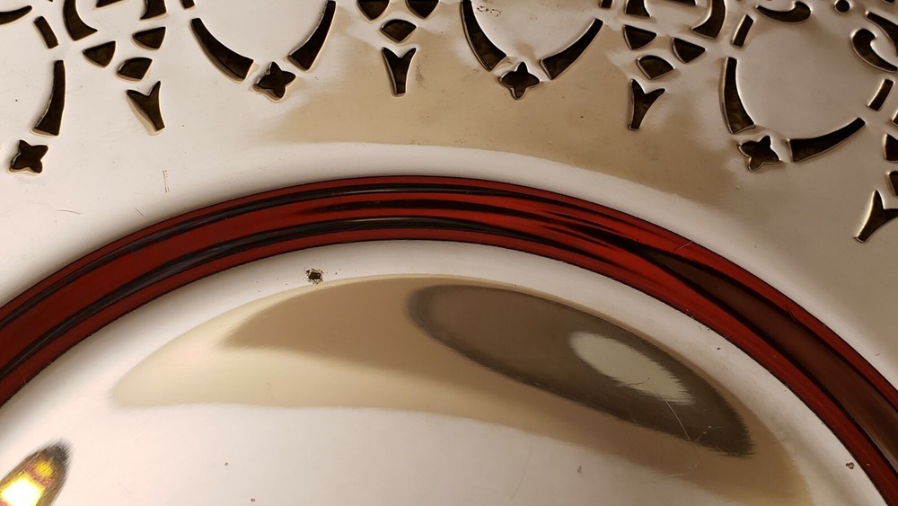 Silver 666 "Devil/Satan" Benedict Plate