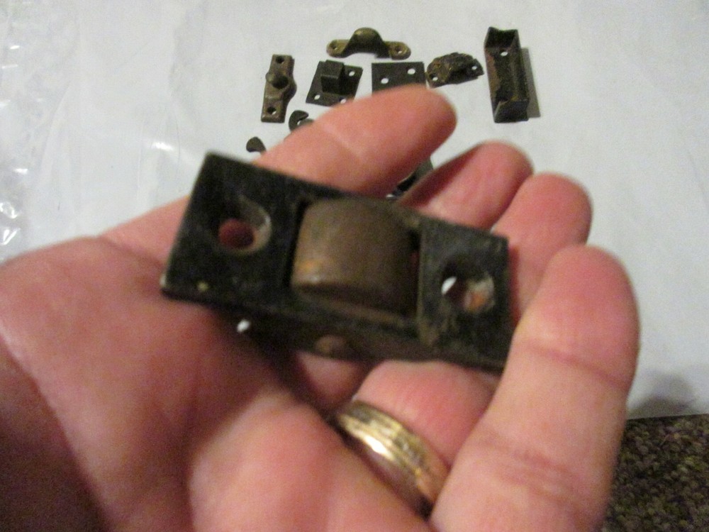 Vintage Lock Latch Cabinet Parts