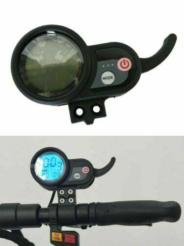 36/48/52/60V Digital LCD Display Speed control Dashboard For E-Scooter