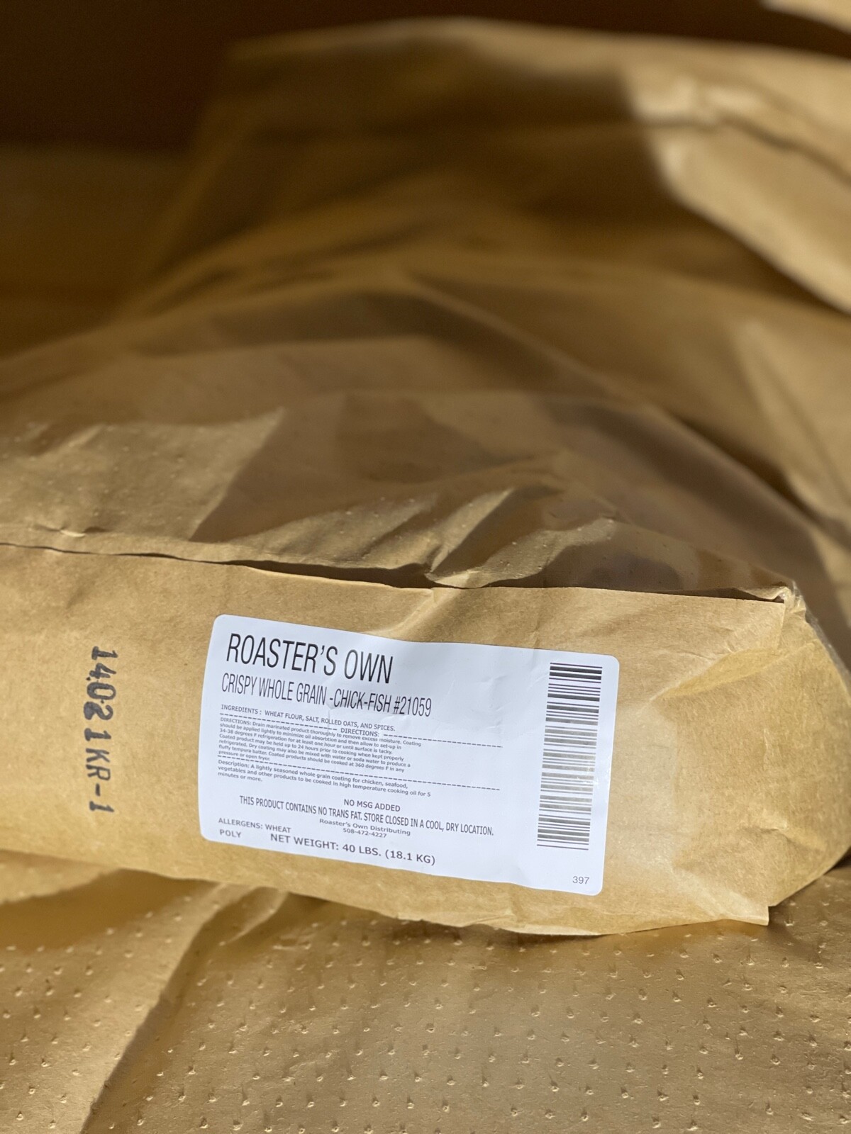 40 LB. Box Wicked Crispy Breading Coating Chicken Fish Pressure fryer Restaurant