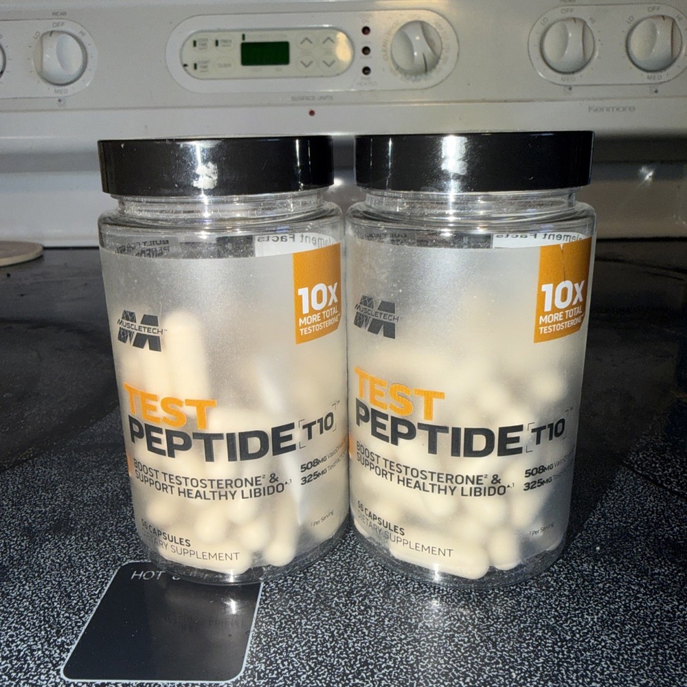 Muscletech Test Peptide 90 Capsules 2 Months Supply