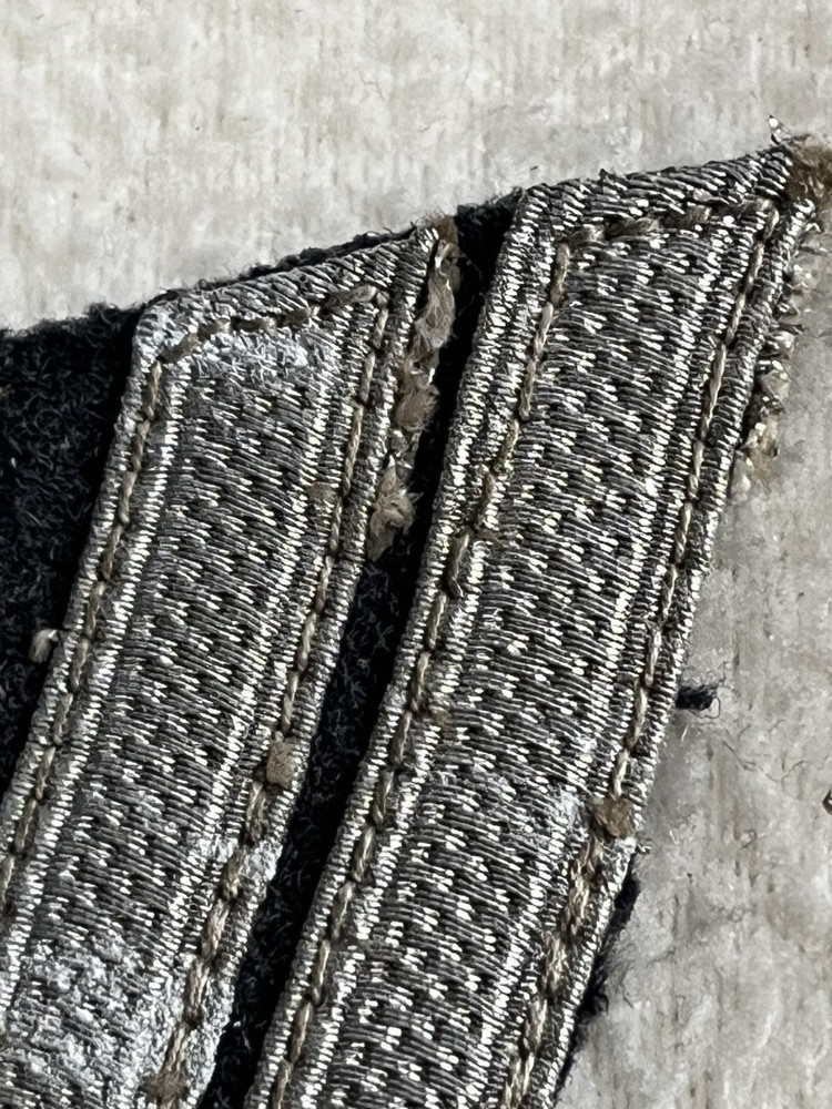WW2 German Luftwaffe Sleeve Rank Patch Obergefreiter Wool Original Authentic