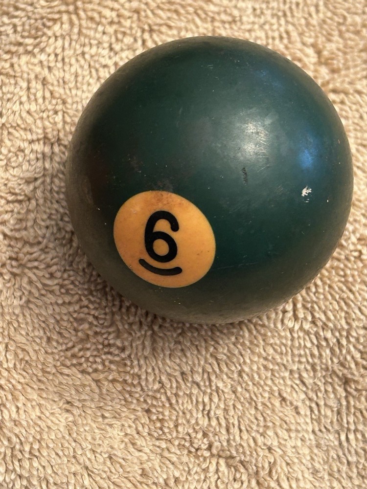 7 Billiard Pool Balls 2-1/8" With Box