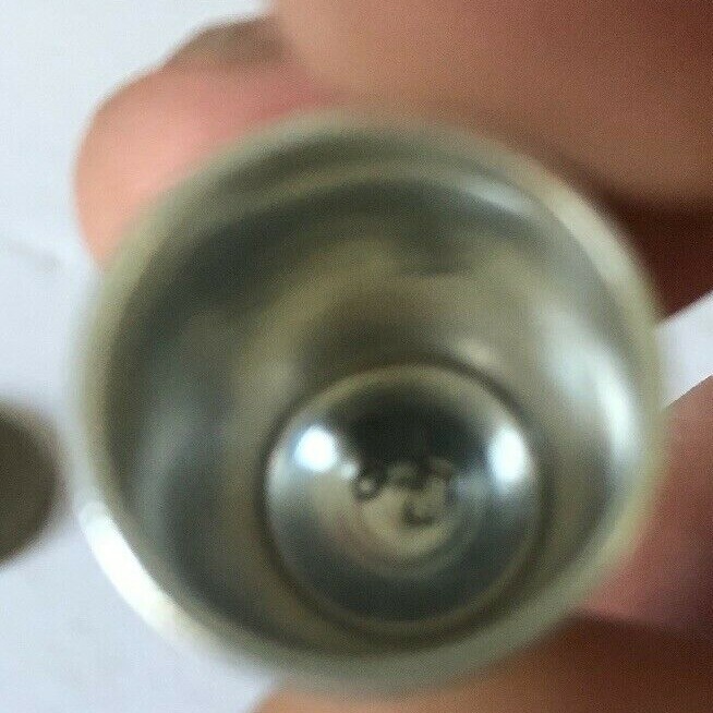 Antique 1900's stern & goldsmith Sterling silver thimble 6 diamond pattern