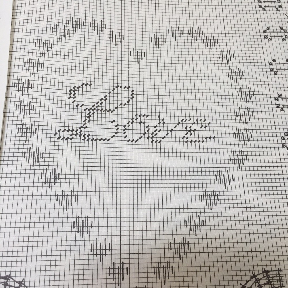 Heirloom Hearts Needlepoint Pattern Jan Anderson