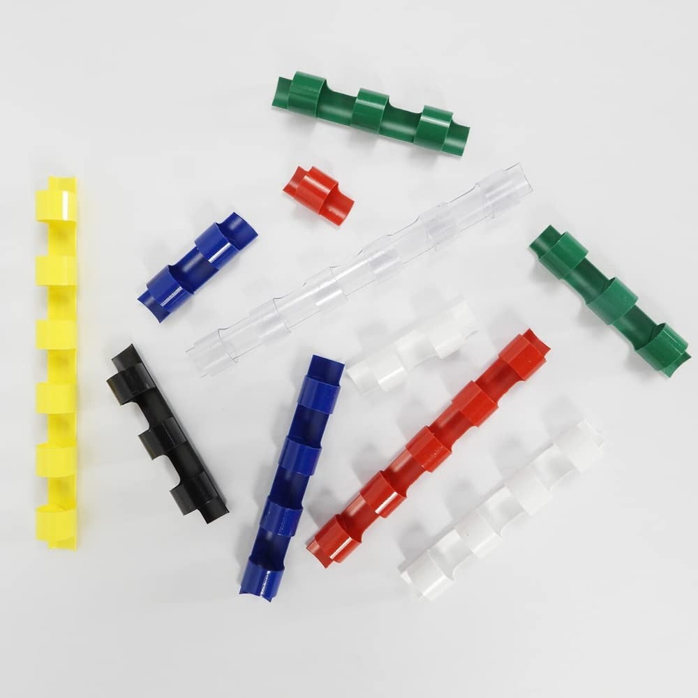 Rayson CR-12-100-M Plastic Binding Combs 1/2in. 21-Ring, 90-Sheet Capacity, C...