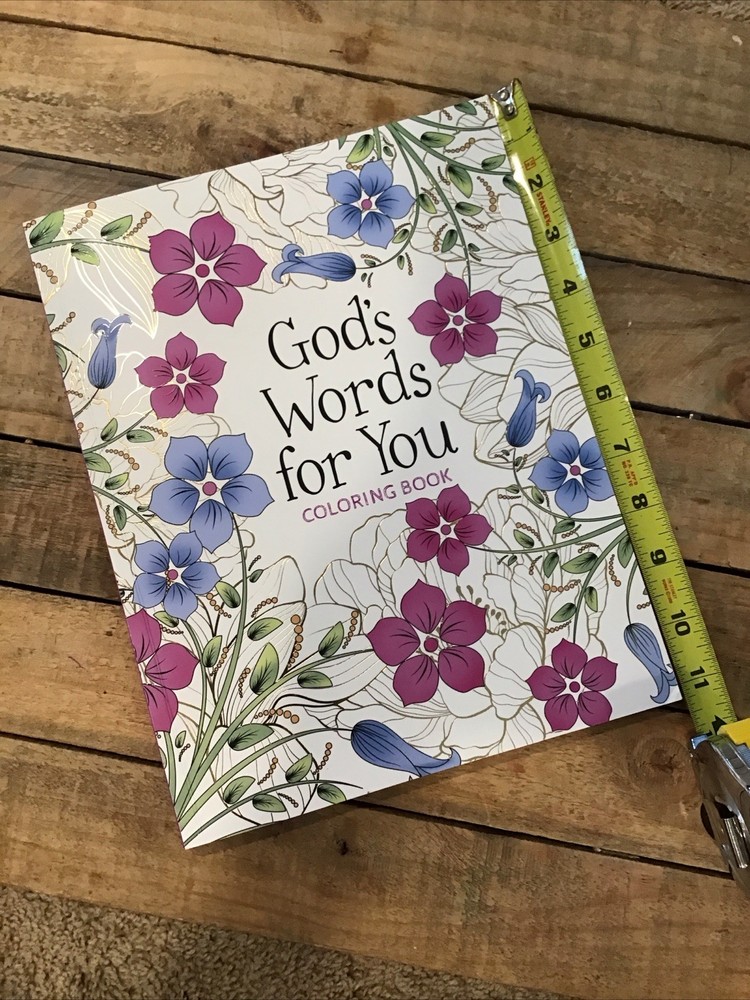 God’s Words for You Coloring Book: Relax. Refresh. EUC