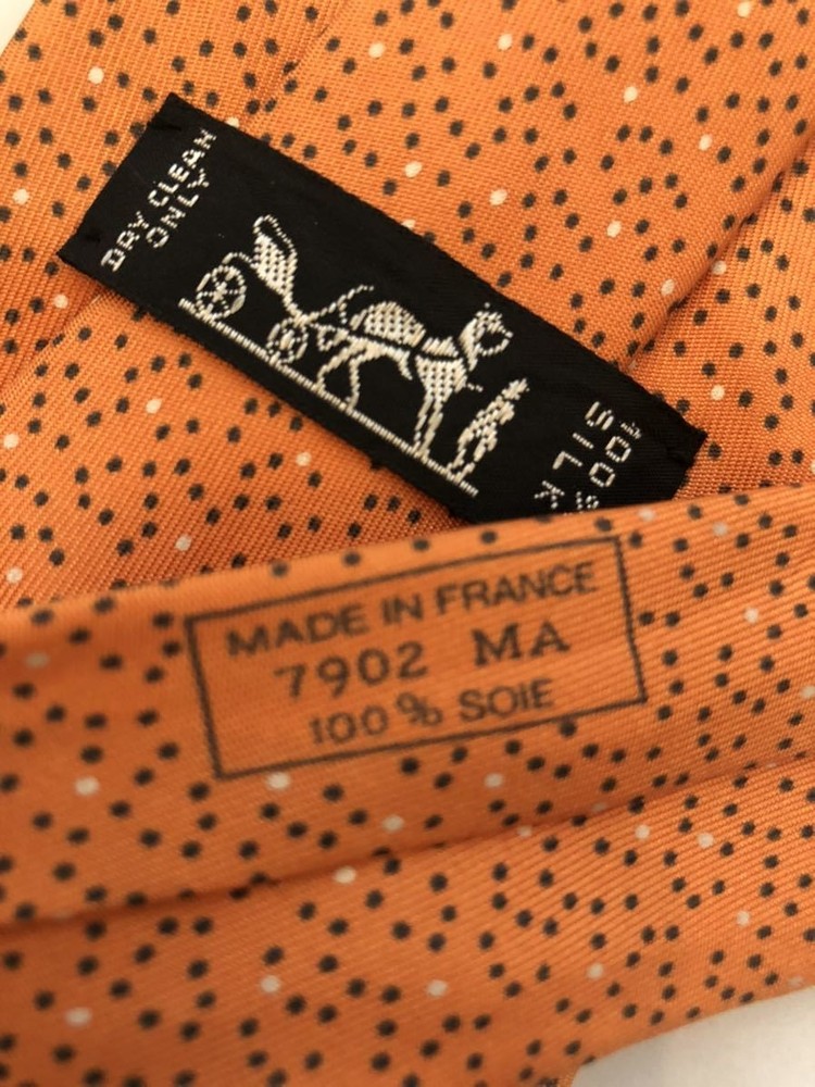 Hermes Tie Cleaned No.3