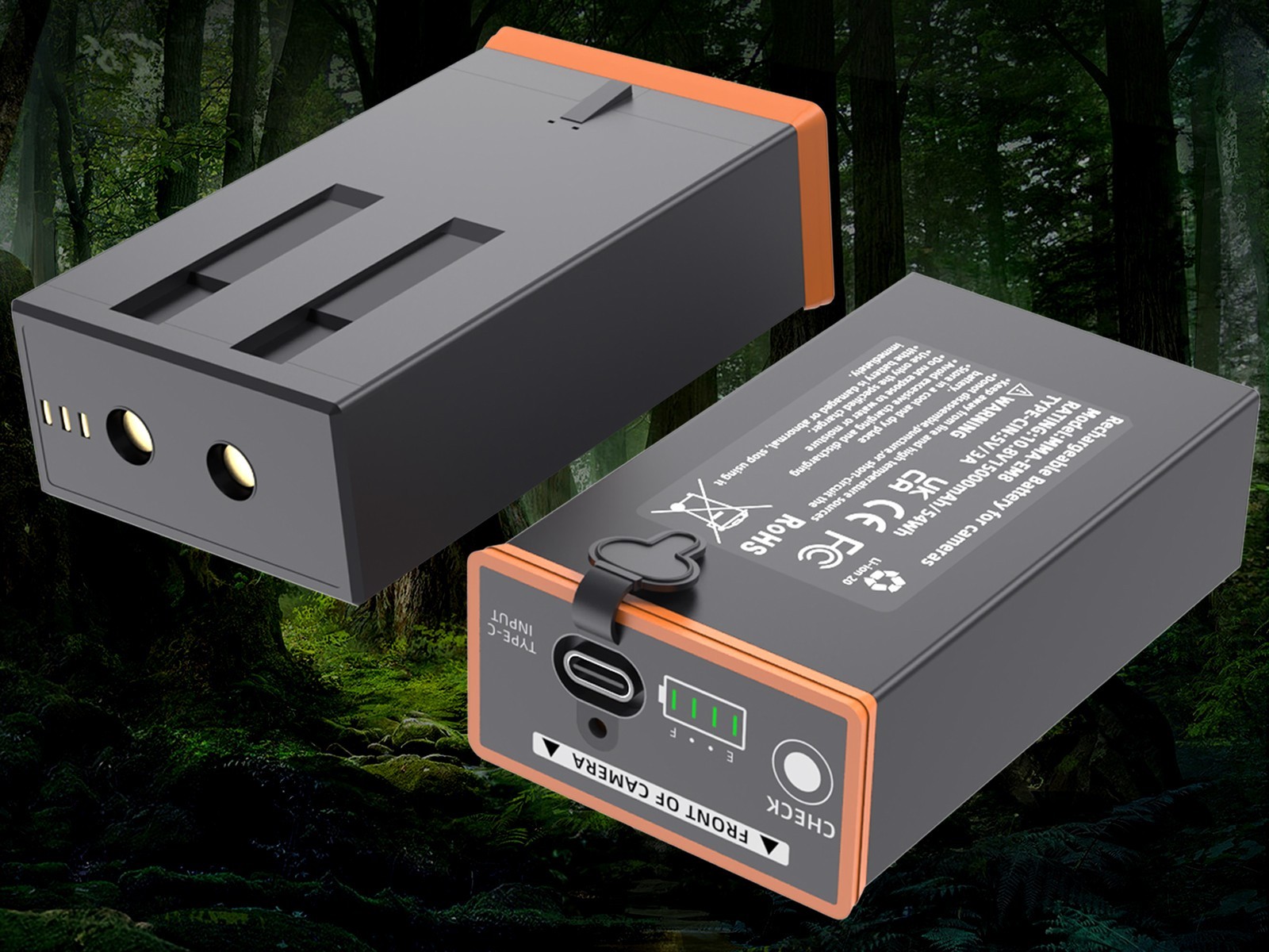 4 Packs Moultrie Power Mag MMA-EM8 5000Ah Battery For Edge Cellular Trai Camera