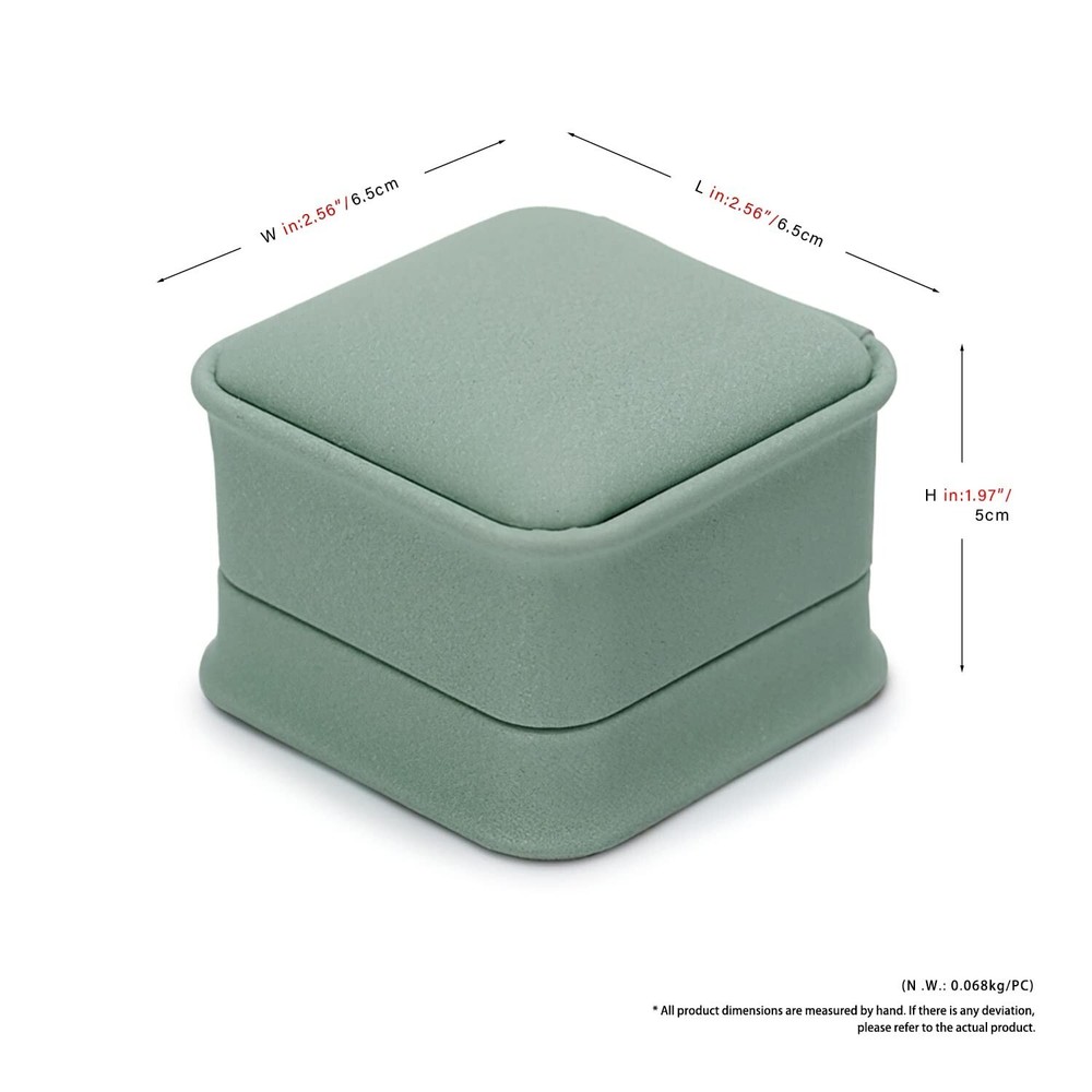 Ring Box Velvet Ring Boxes Ring Box For Proposal Engagement Ring Box Ring Sto...