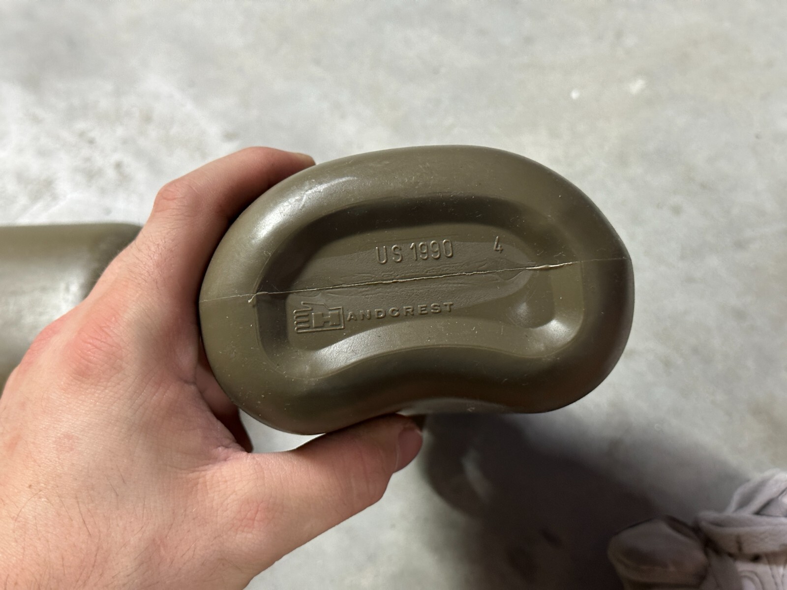 US Military 1 Quart Canteen Hard Plastic OD Green 1QT ALICE Cap Army Field Gear